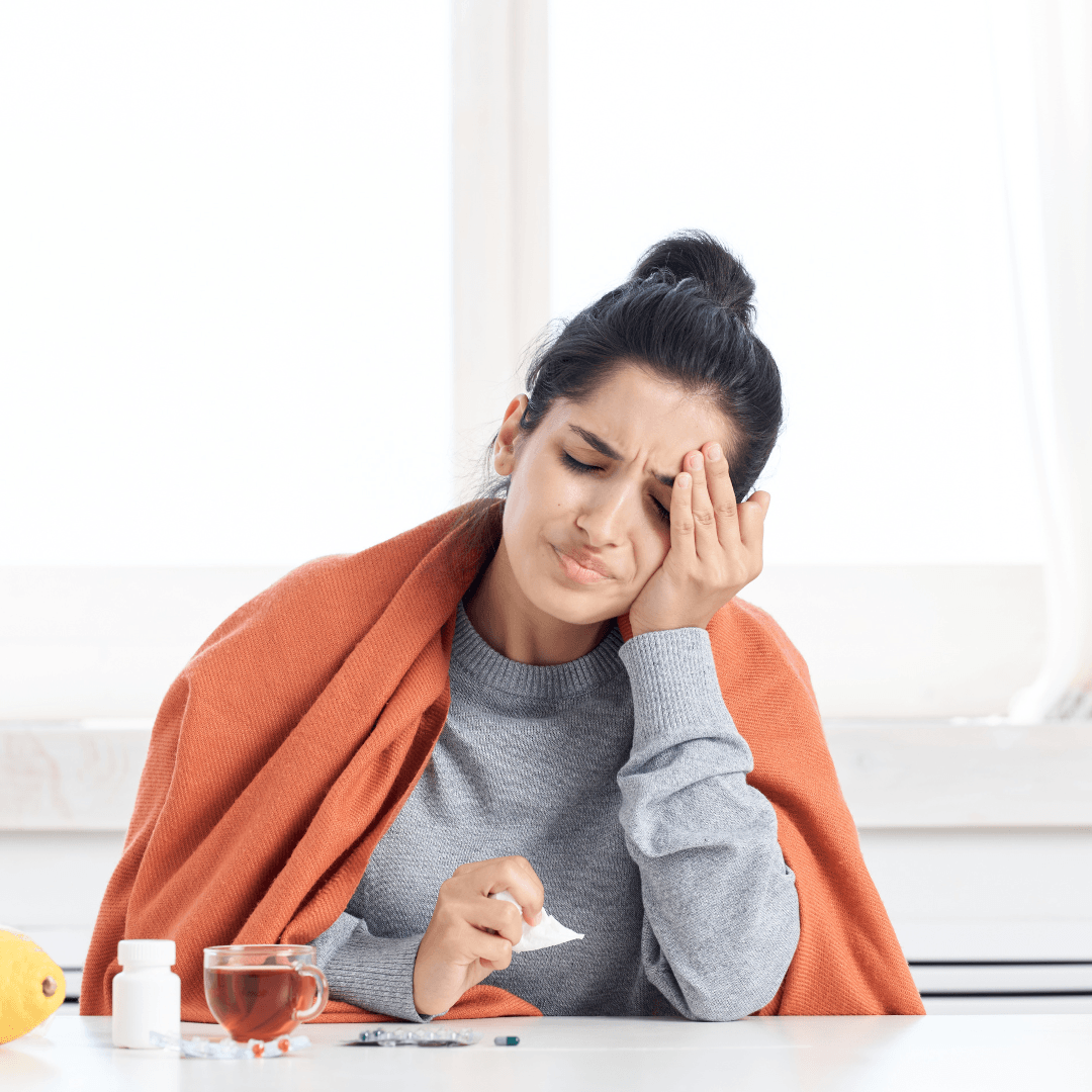 Managing Anxiety-Induced Flu-Like Symptoms