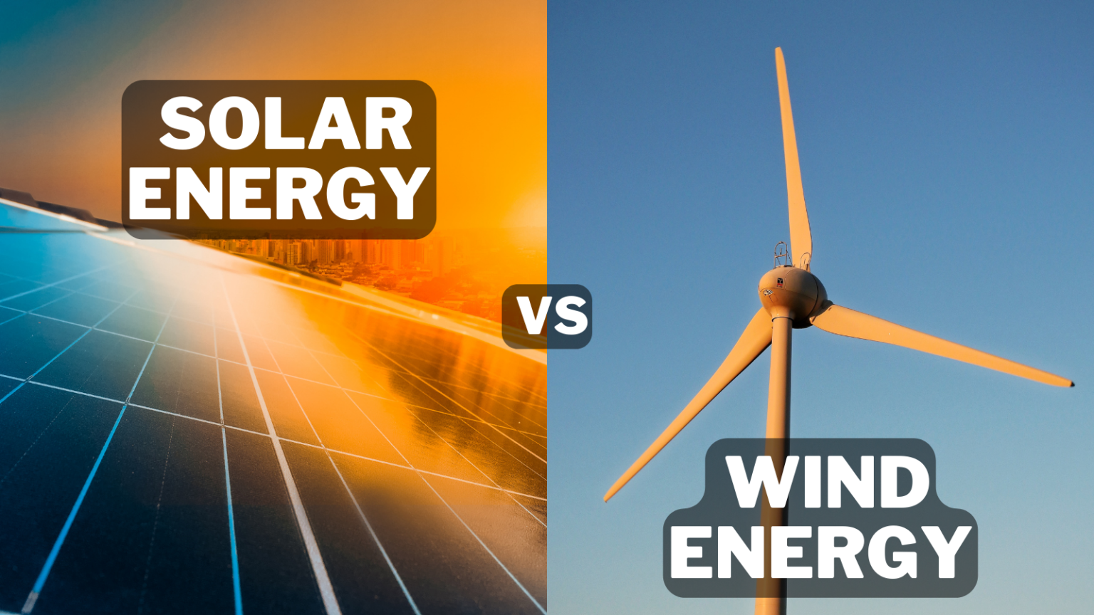 Solar Energy Vs Wind Energy In 2023 Close To Nature