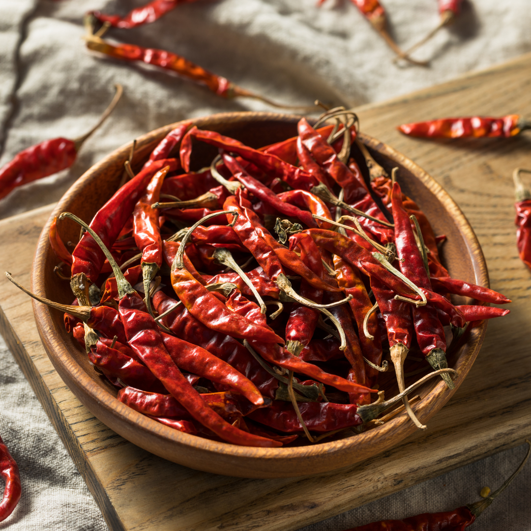 Chile De Arbol Peppers