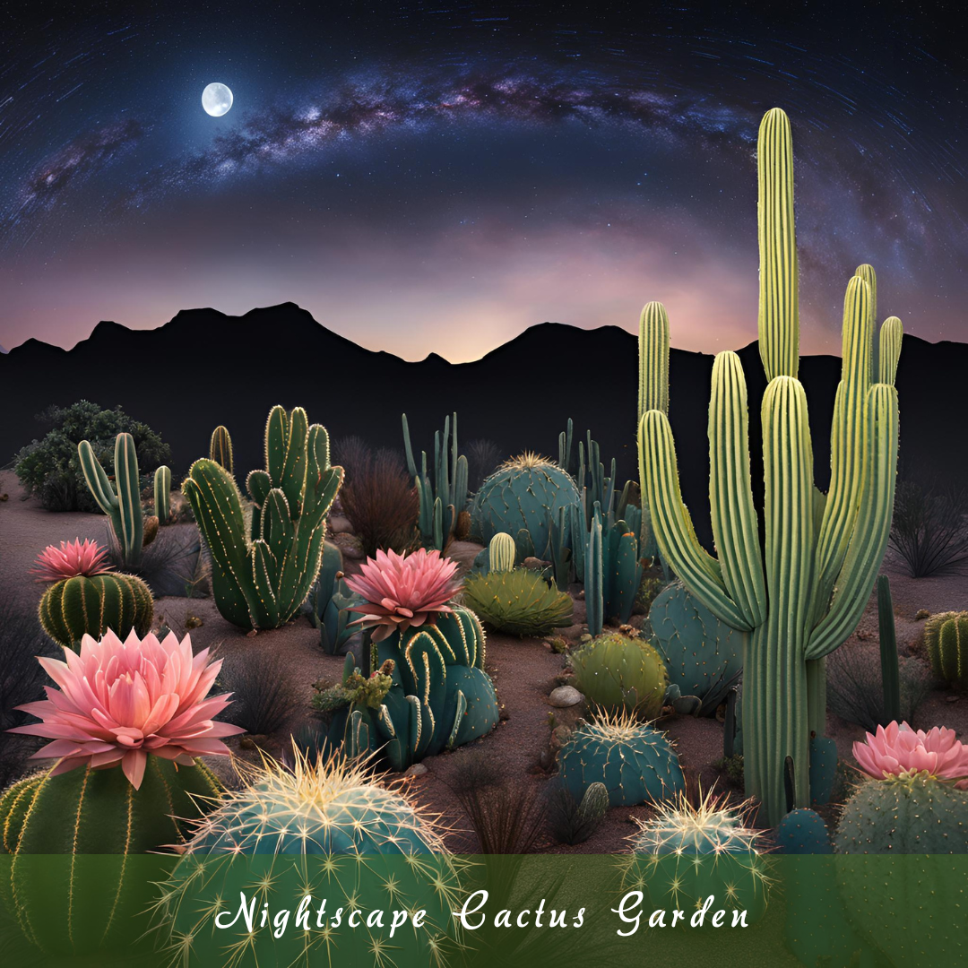 Nightscape Cactus Garden