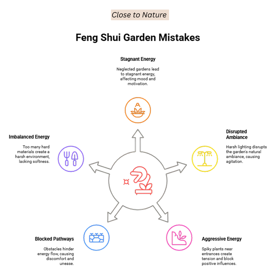 Feng Shui Garden Mistakes
