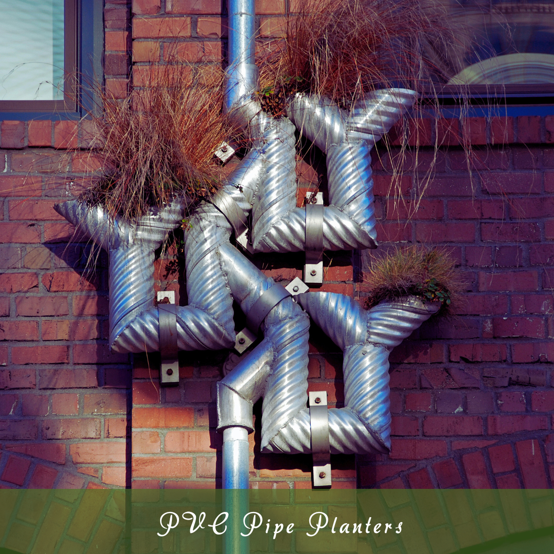 PVC Pipe Planters