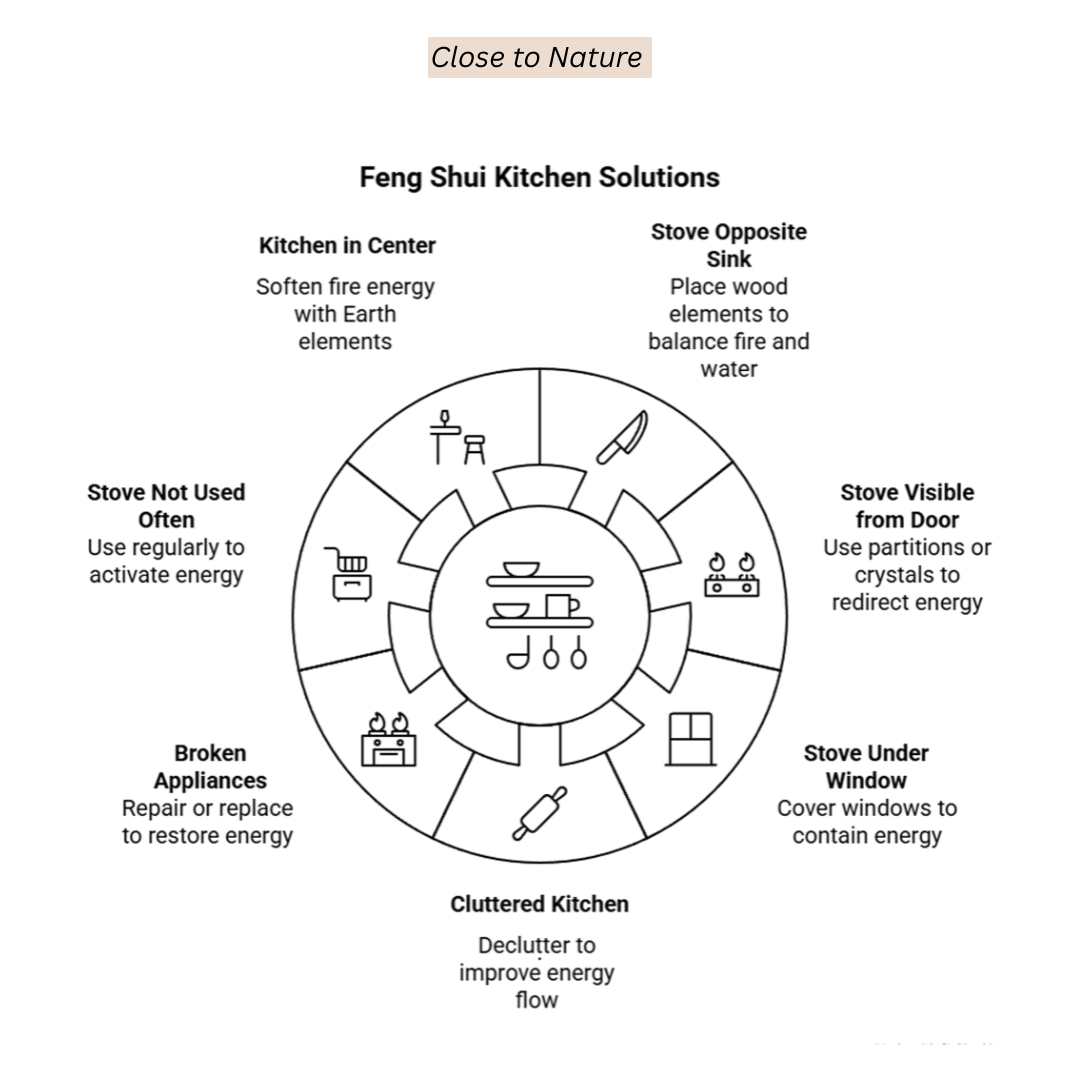 Feng Shui Kitchen Solutions