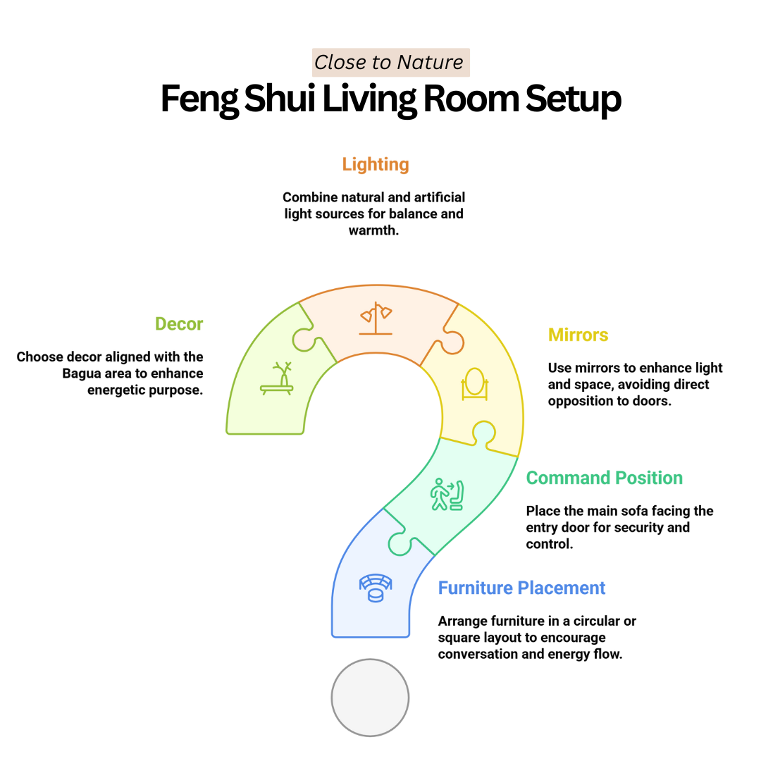 Feng Shui Living Room Setup