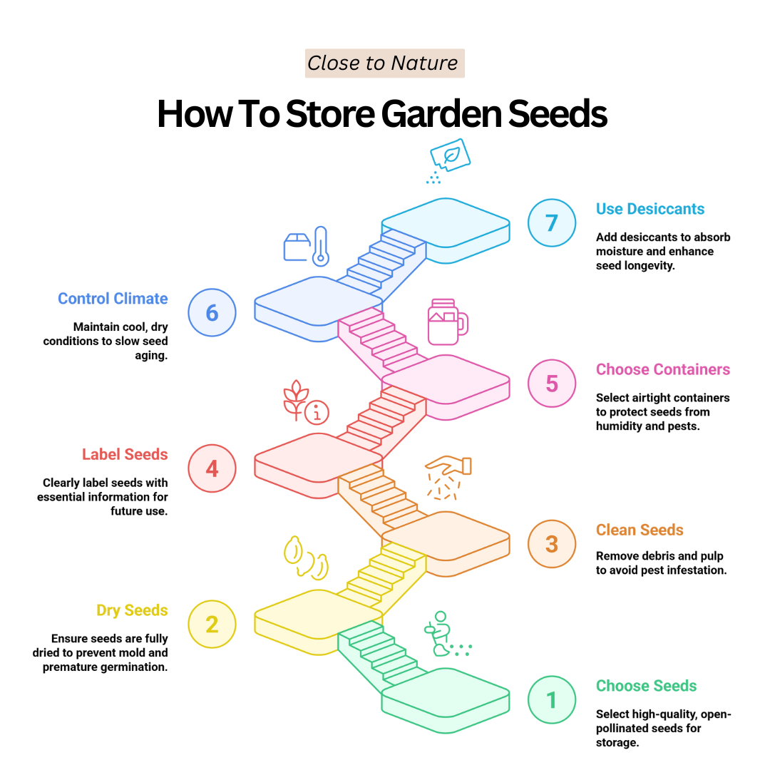 How To Store Garden Seeds