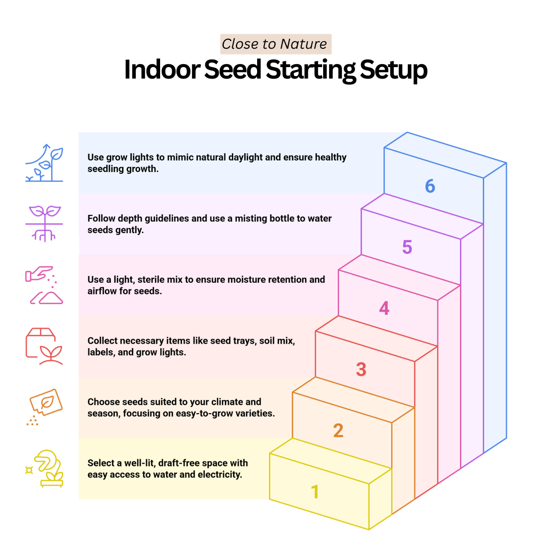 Indoor Seed Starting Setup