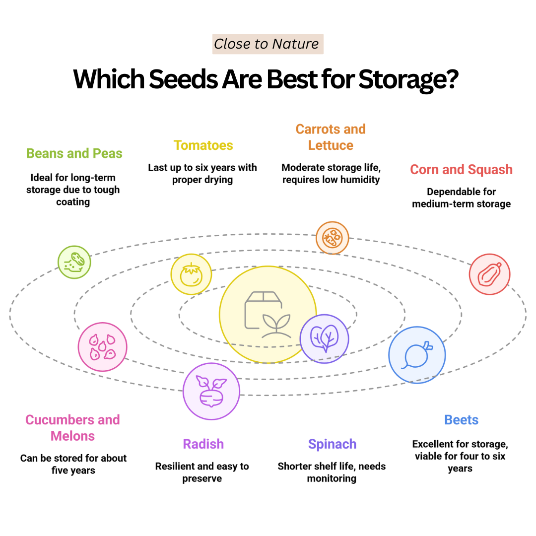 Which Seeds Are Best For Storage?