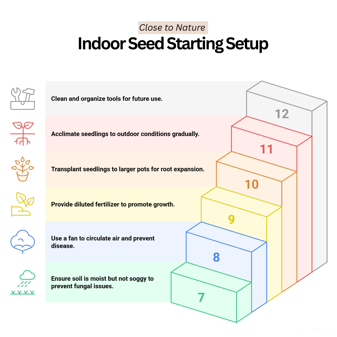 Indoor Seed Starting Setup