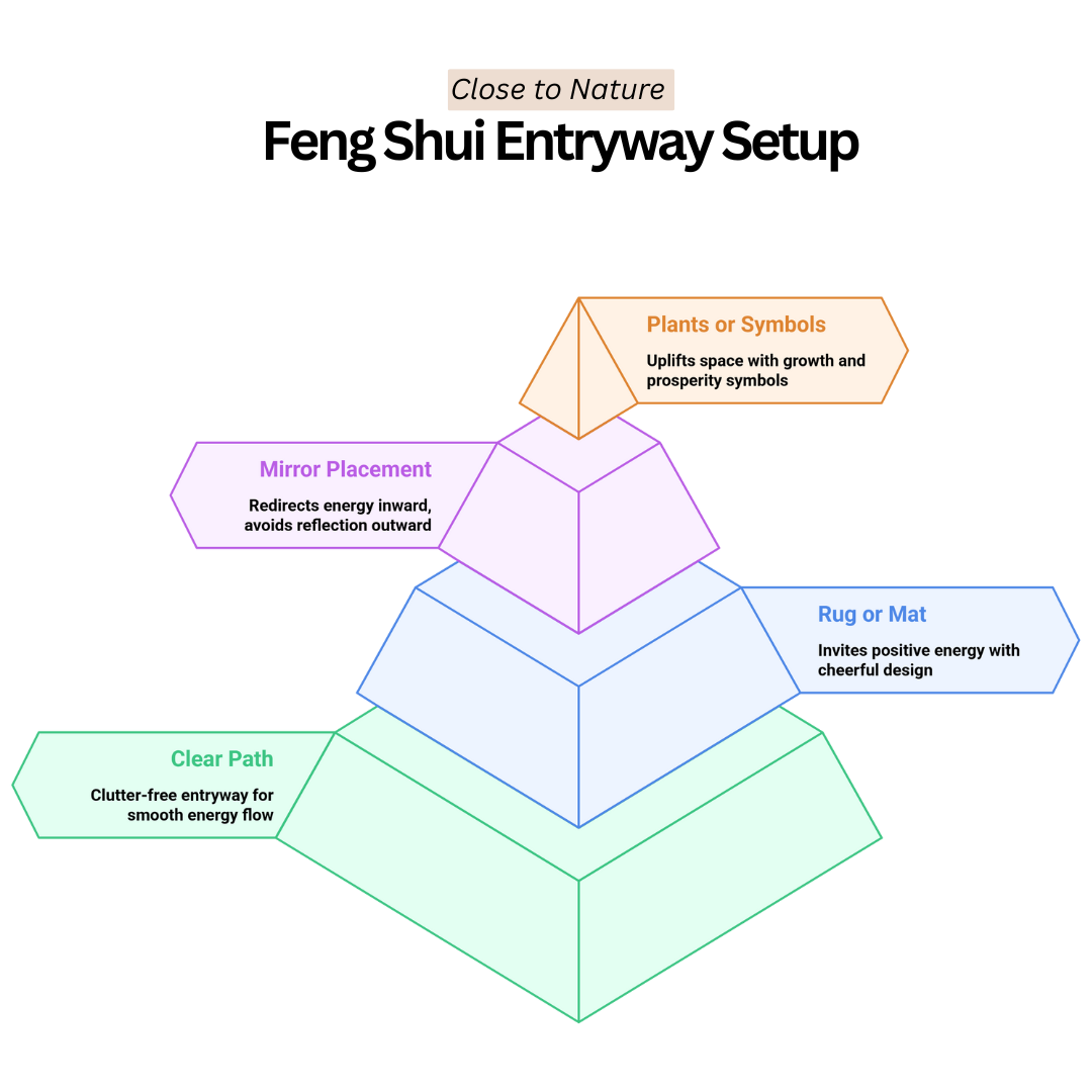 Feng Shui Entryway Setup