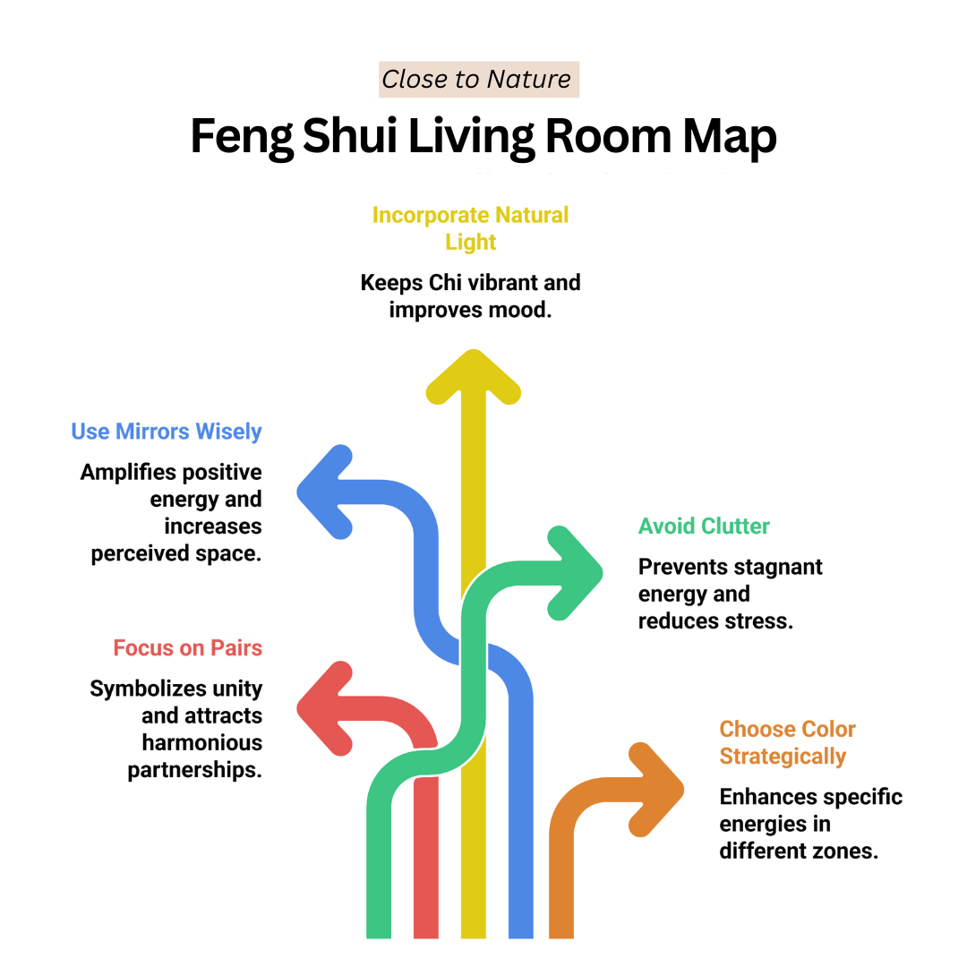 Feng Shui Living Room Map