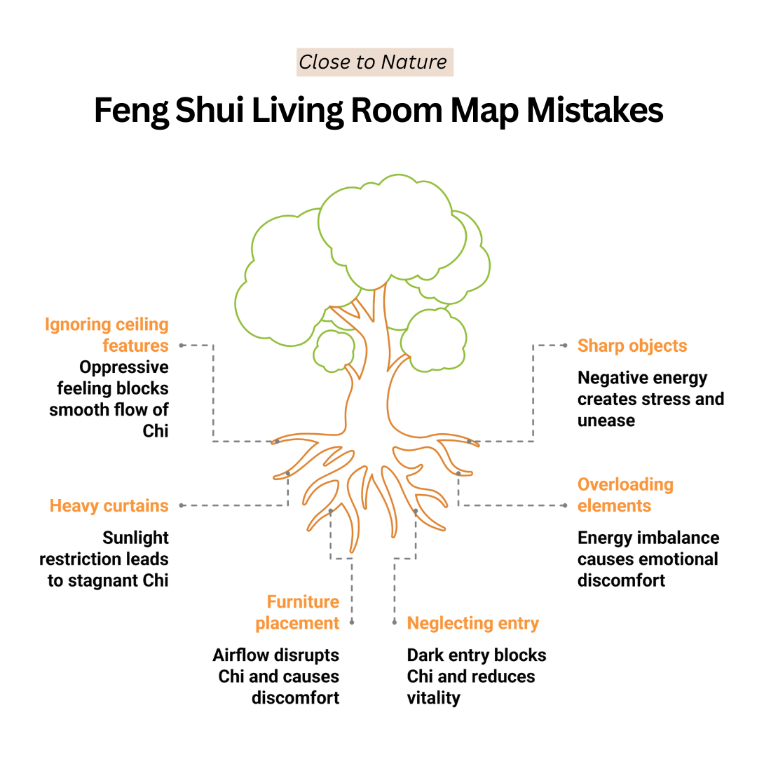 Feng Shui Living Room Map Mistakes