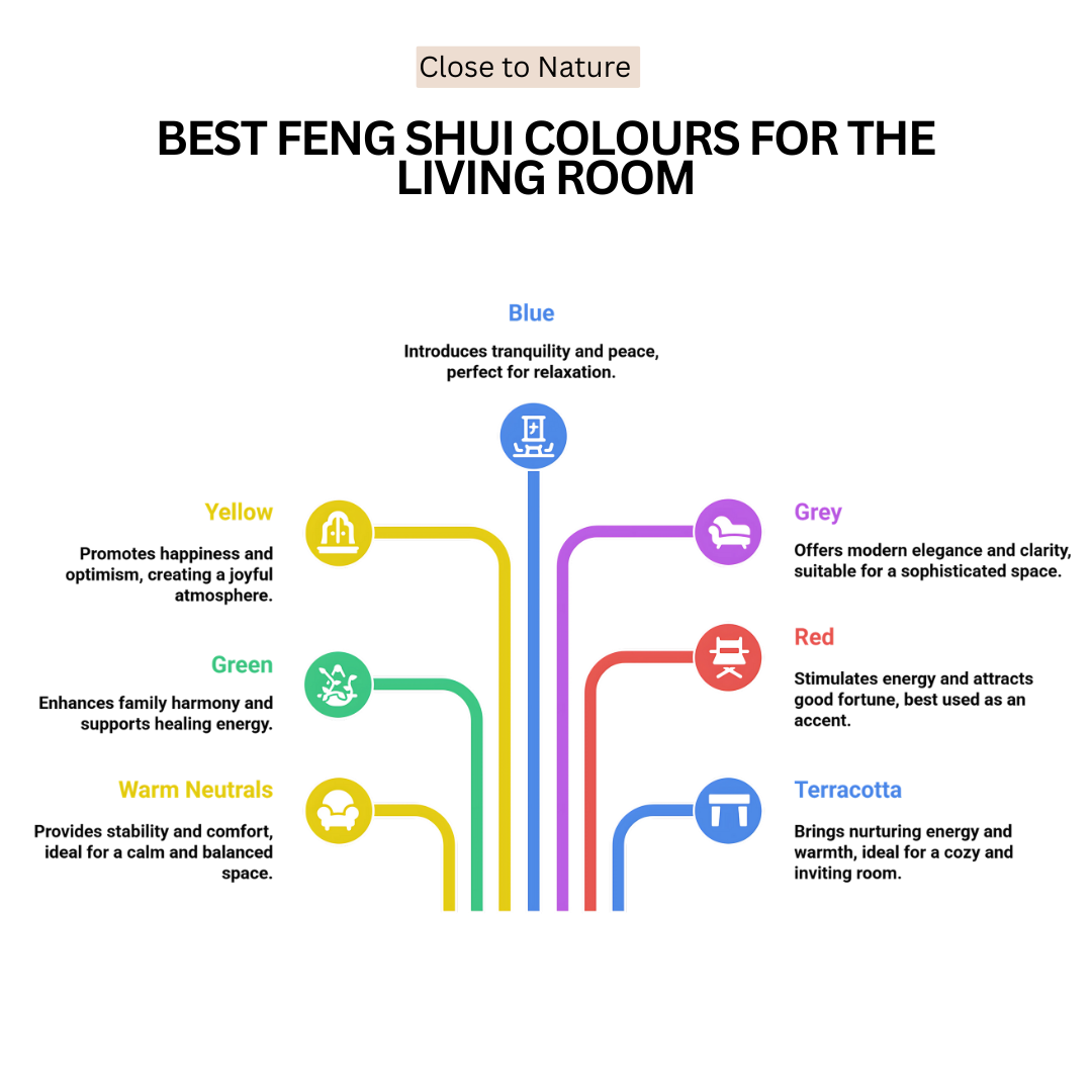Feng Shui Colours For The Living Room