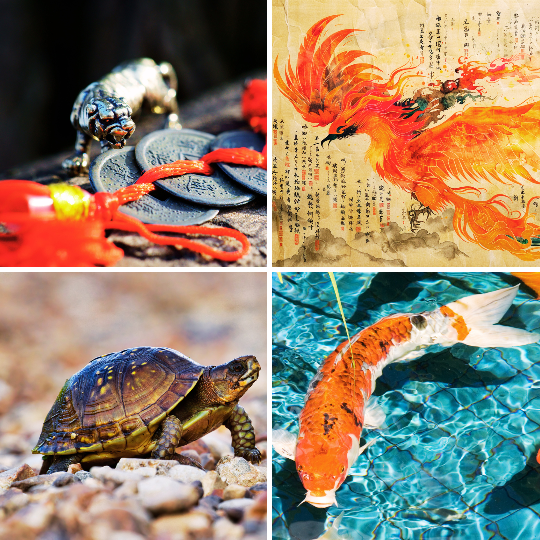 Feng Shui Symbols 1-4