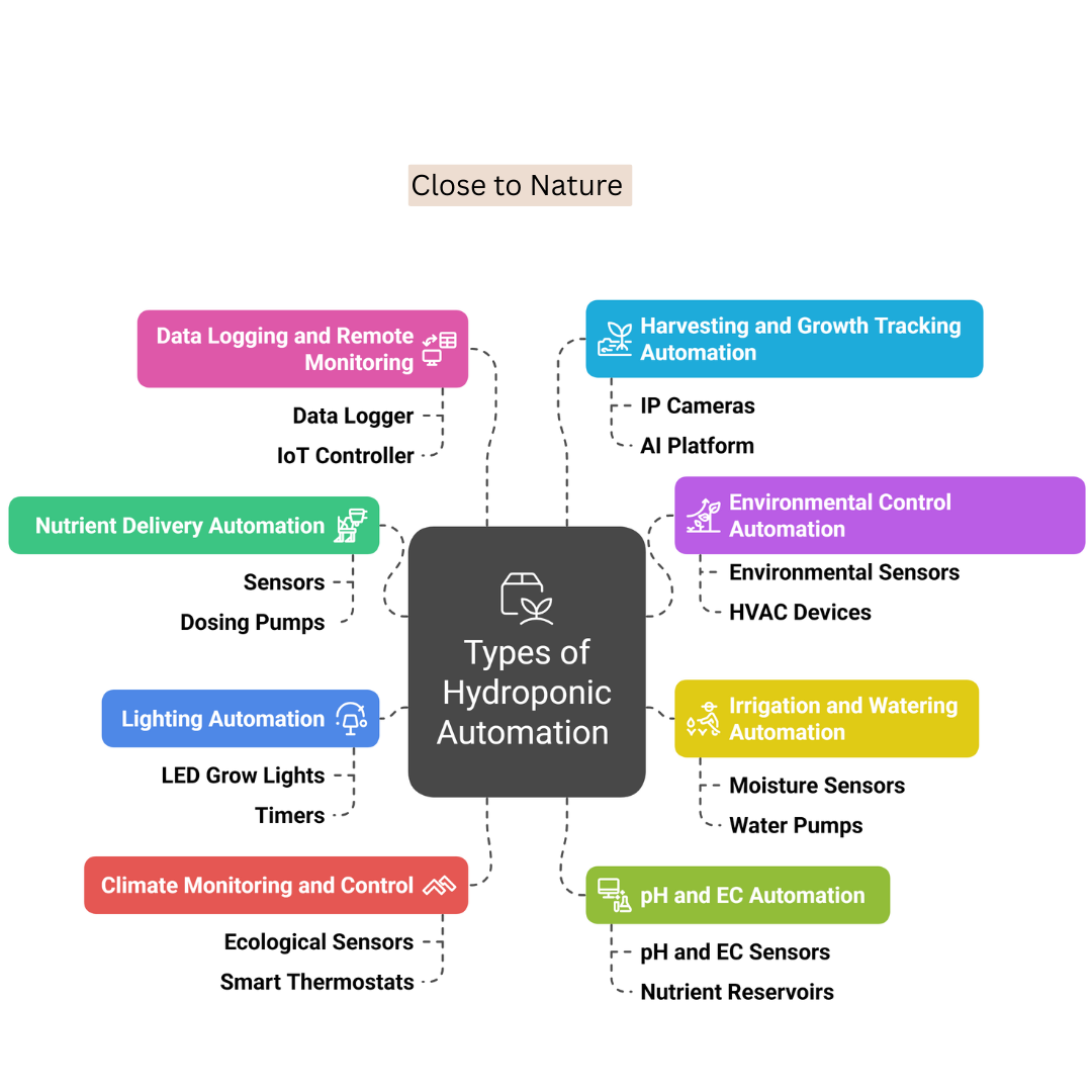 Types Of Hydroponic Automation Systems