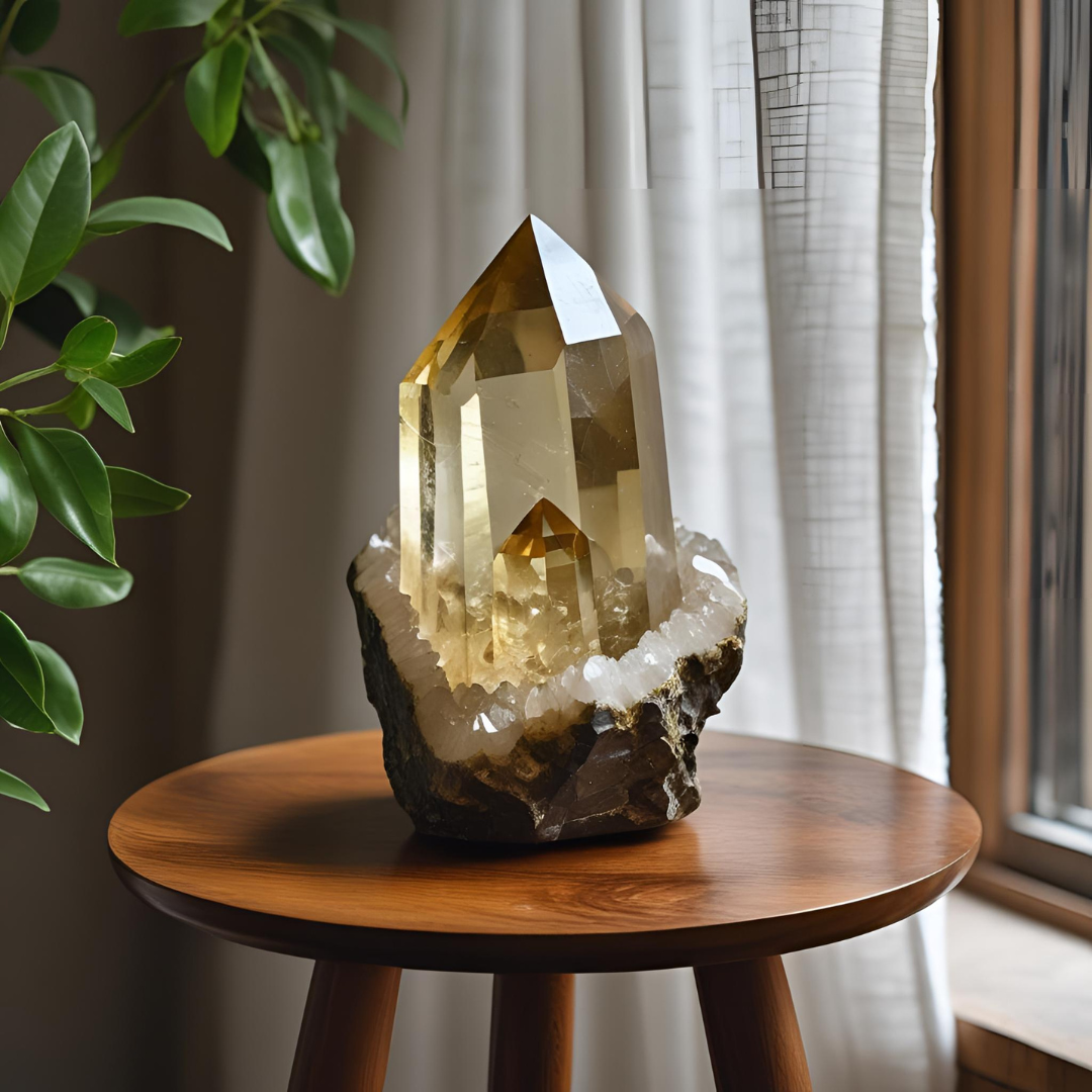 Citrine In The Wealth Corner