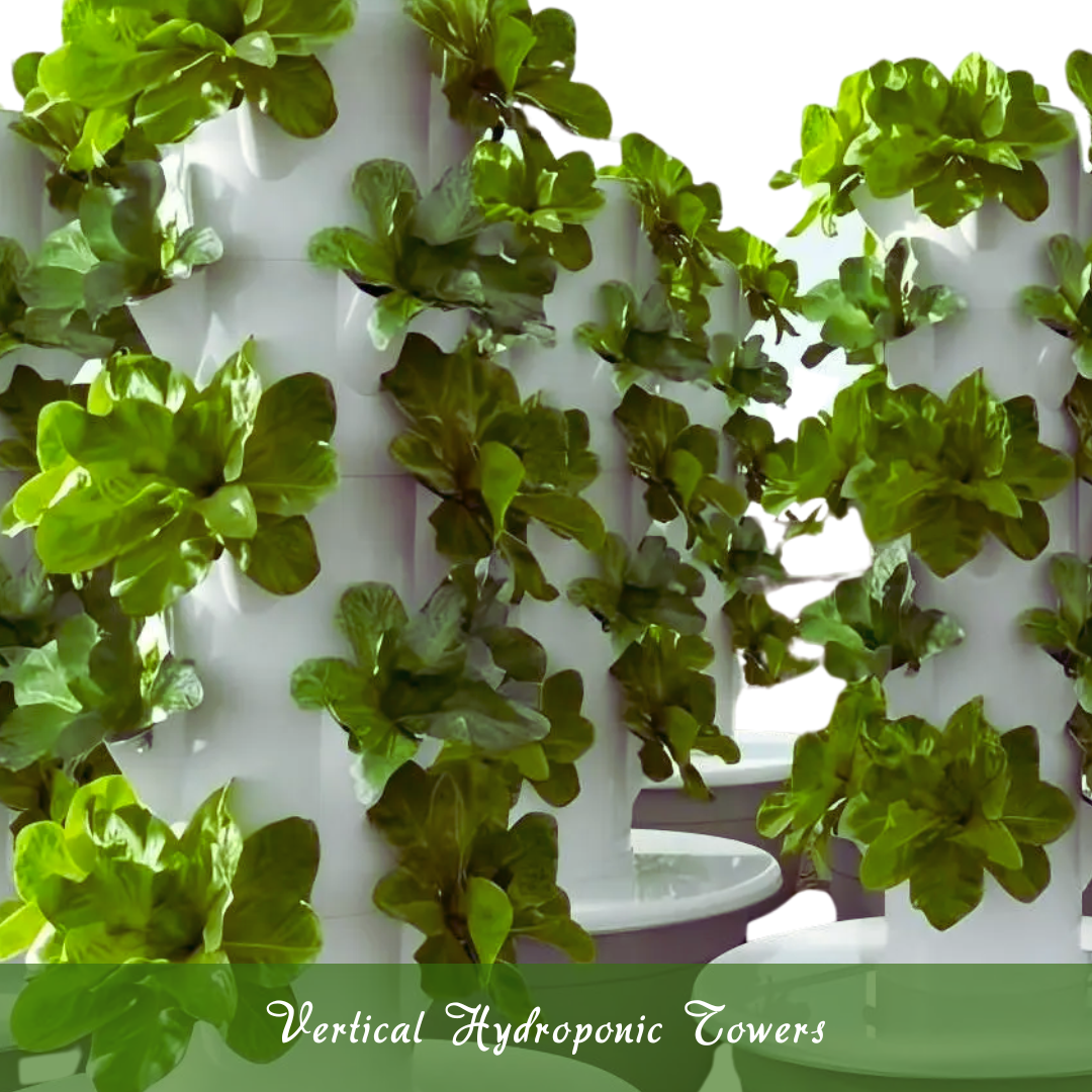 Vertical Hydroponic Towers