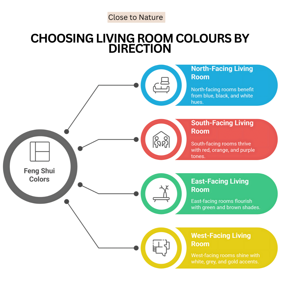 Choosing Living Room Colours By Direction