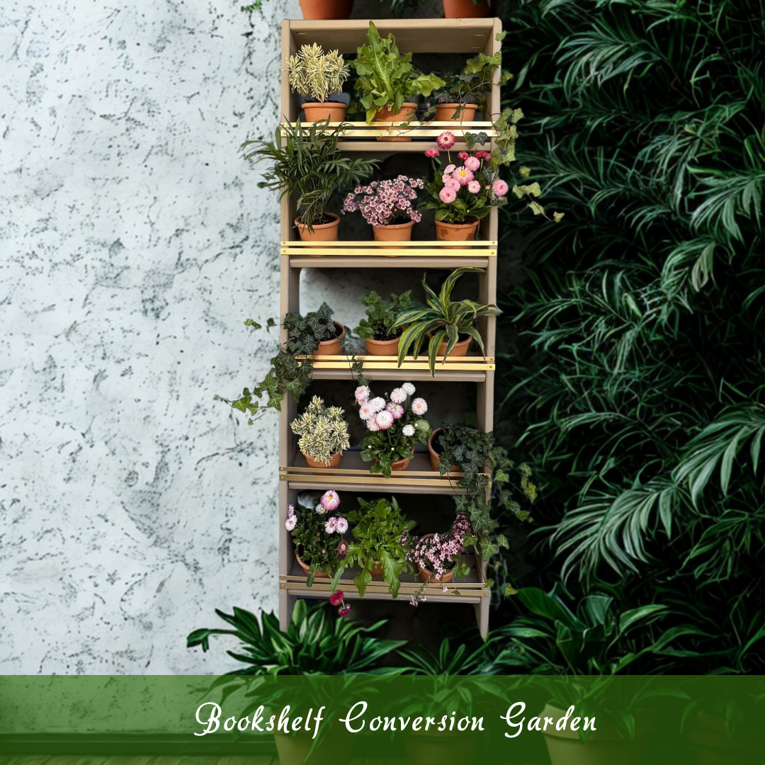 Bookshelf Conversion Garden