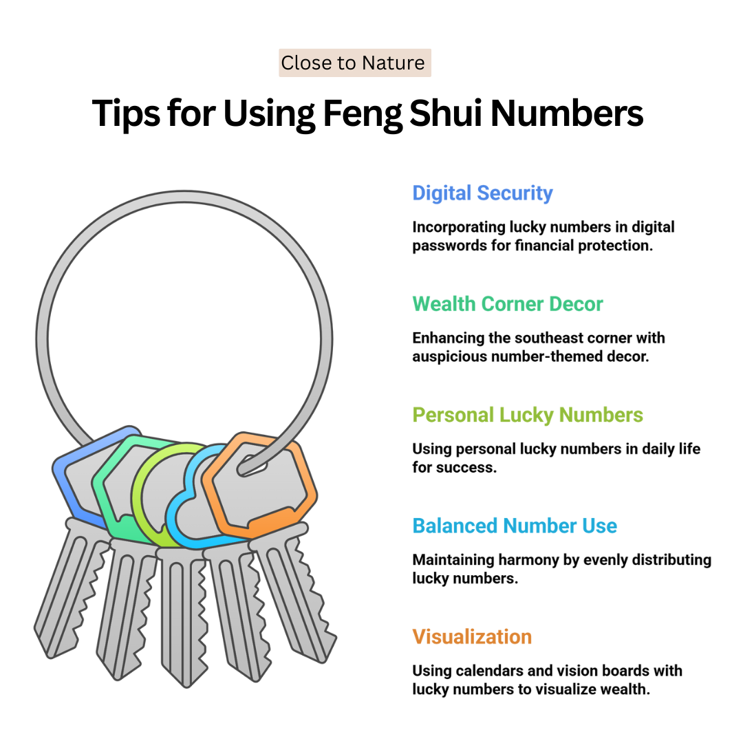 Tips For Using Feng Shui Numbers