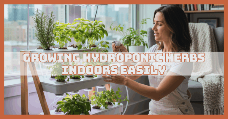 Growing Hydroponic Herbs Indoors Easily