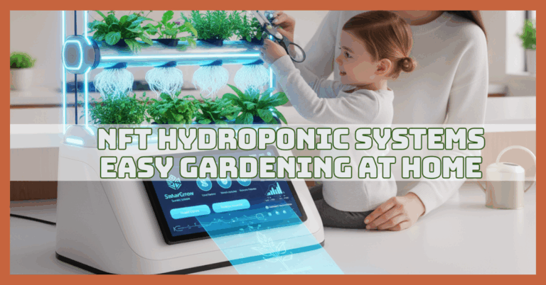 NFT Hydroponic Systems Easy Gardening At Home