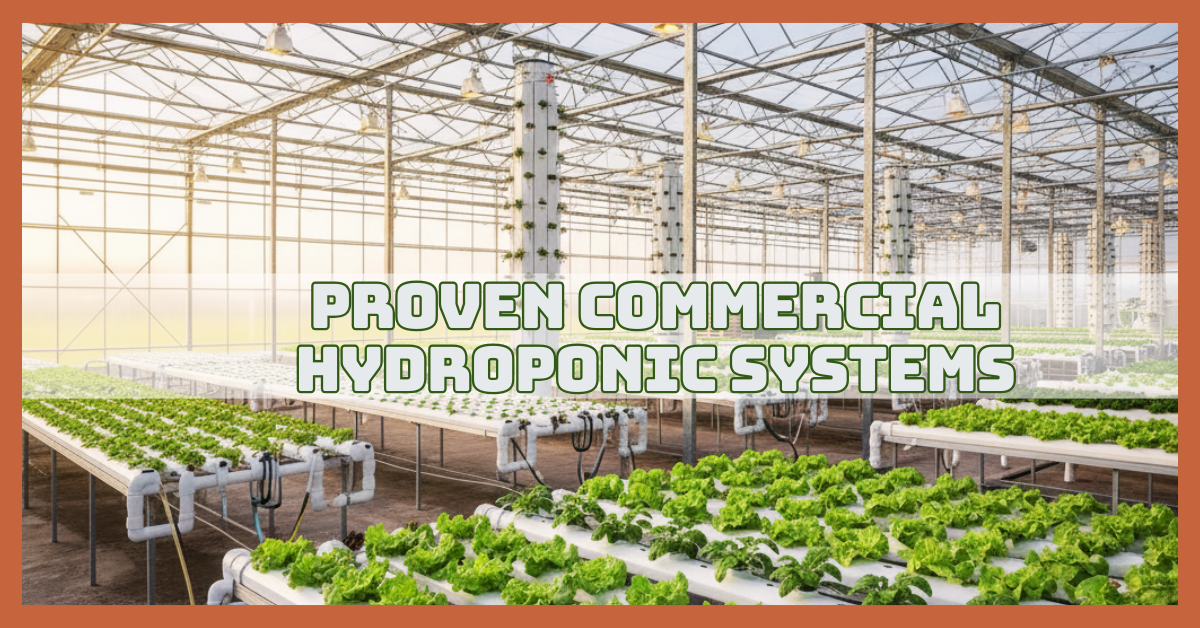 Proven Commercial Hydroponic Systems For Maximum Efficiency
