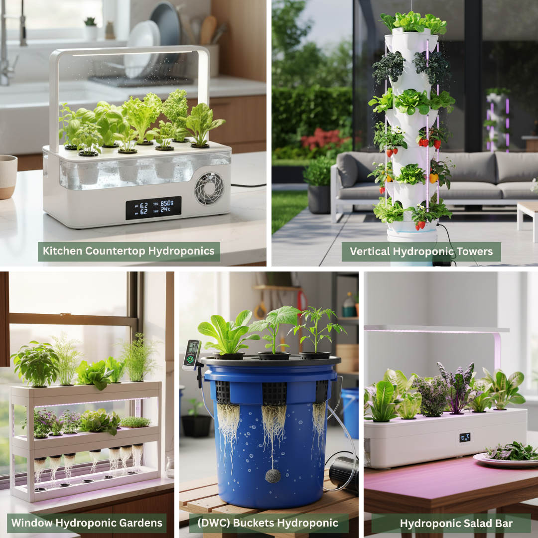 Hydroponic Vegetable Garden Ideas for Healthy Living