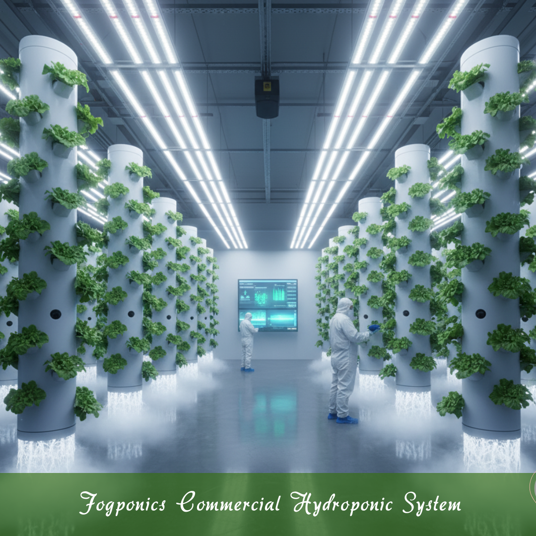 Fogponics Commercial Hydroponic System