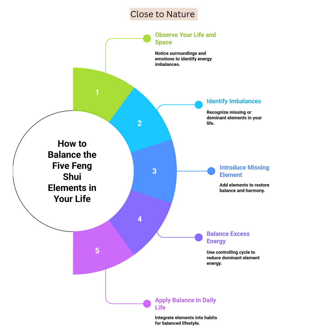 How To Balance The Five Feng Shui Elements In Your Life