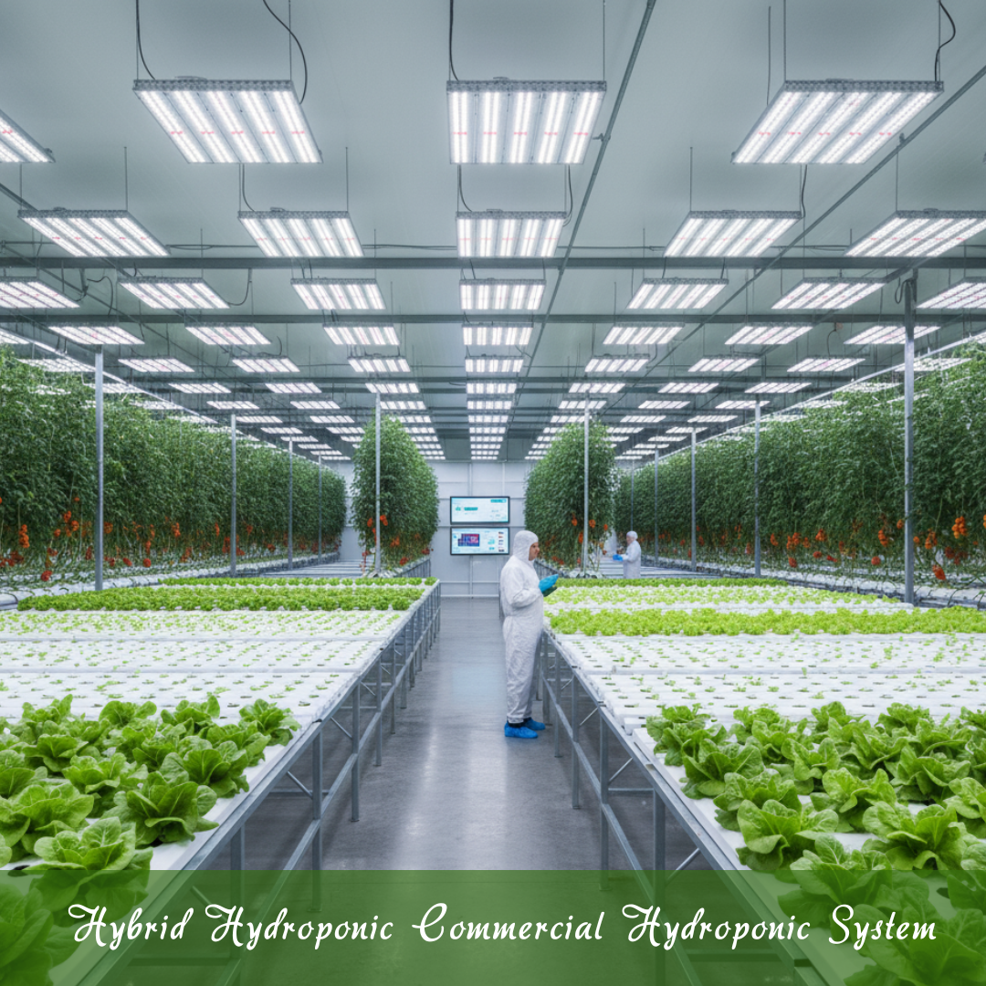 Hybrid Commercial Hydroponic Systems