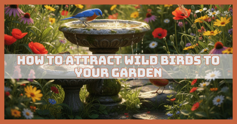 How To Attract Wild Birds To Your Garden Without Feeders