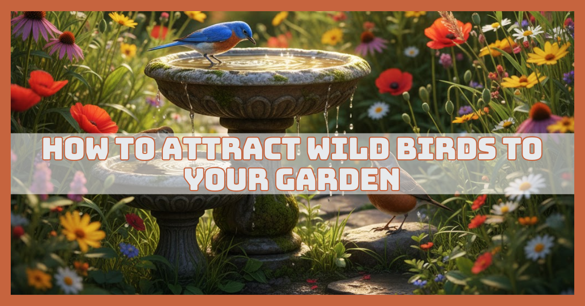 How To Attract Wild Birds To Your Garden Without Feeders