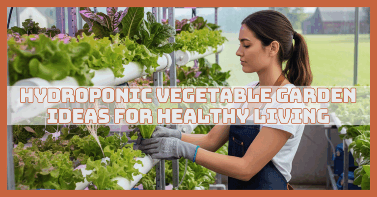 Hydroponic Vegetable Garden Ideas for Healthy Living