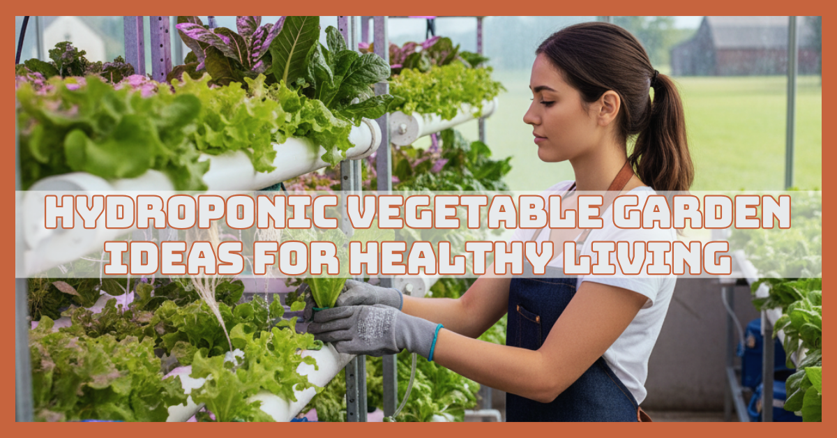 Hydroponic Vegetable Garden Ideas for Healthy Living