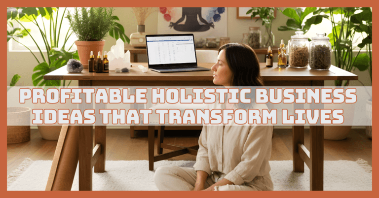 Profitable Holistic Business Ideas That Transform Lives
