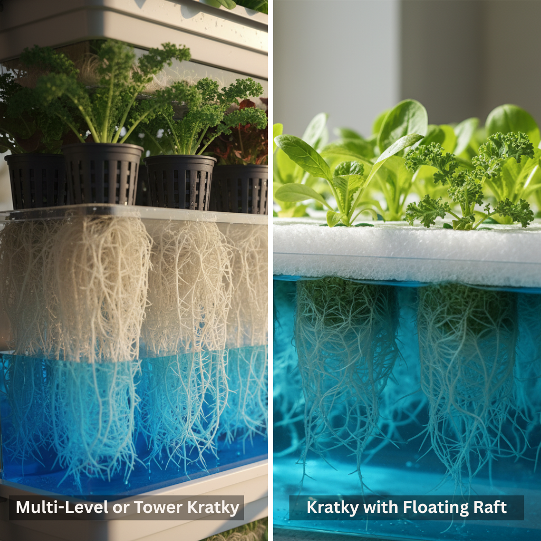 Types Of Kratky Hydroponics - Methods 9 & 10