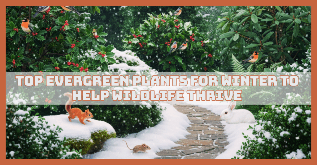 Top Evergreen Plants For Winter To Help Wildlife Thrive