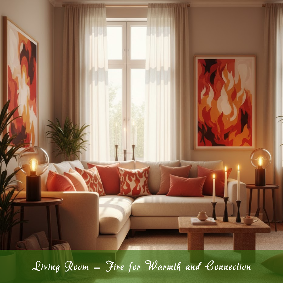 Living Room – Fire For Warmth And Connection