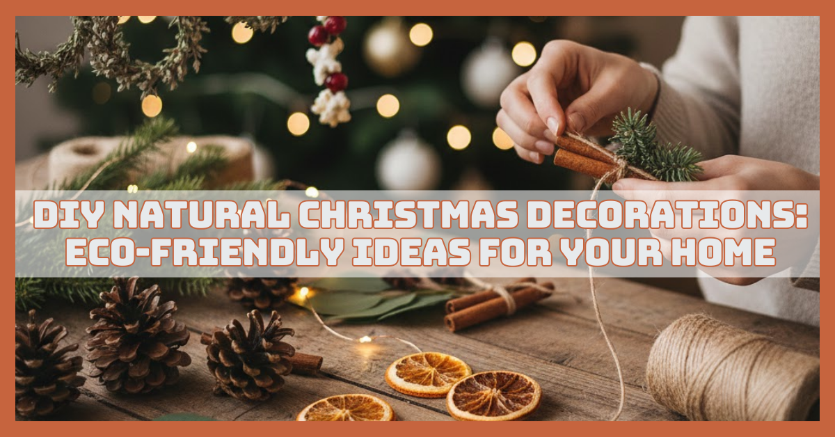 DIY Natural Christmas Decorations: 18 Nature-Inspired Ideas