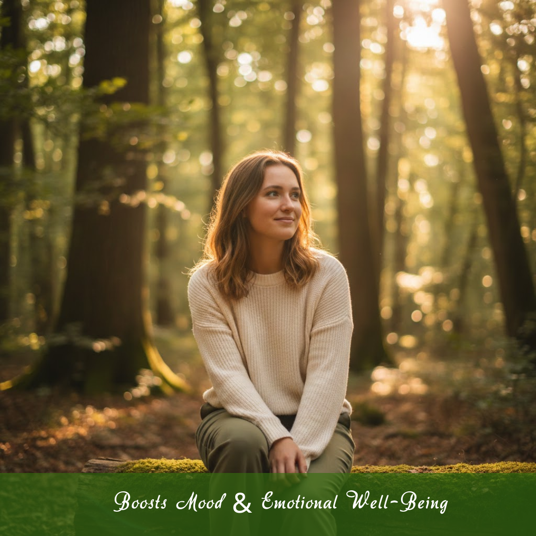 Boosts Mood & Emotional Well-Being Boosts Mood & Emotional Well-Being