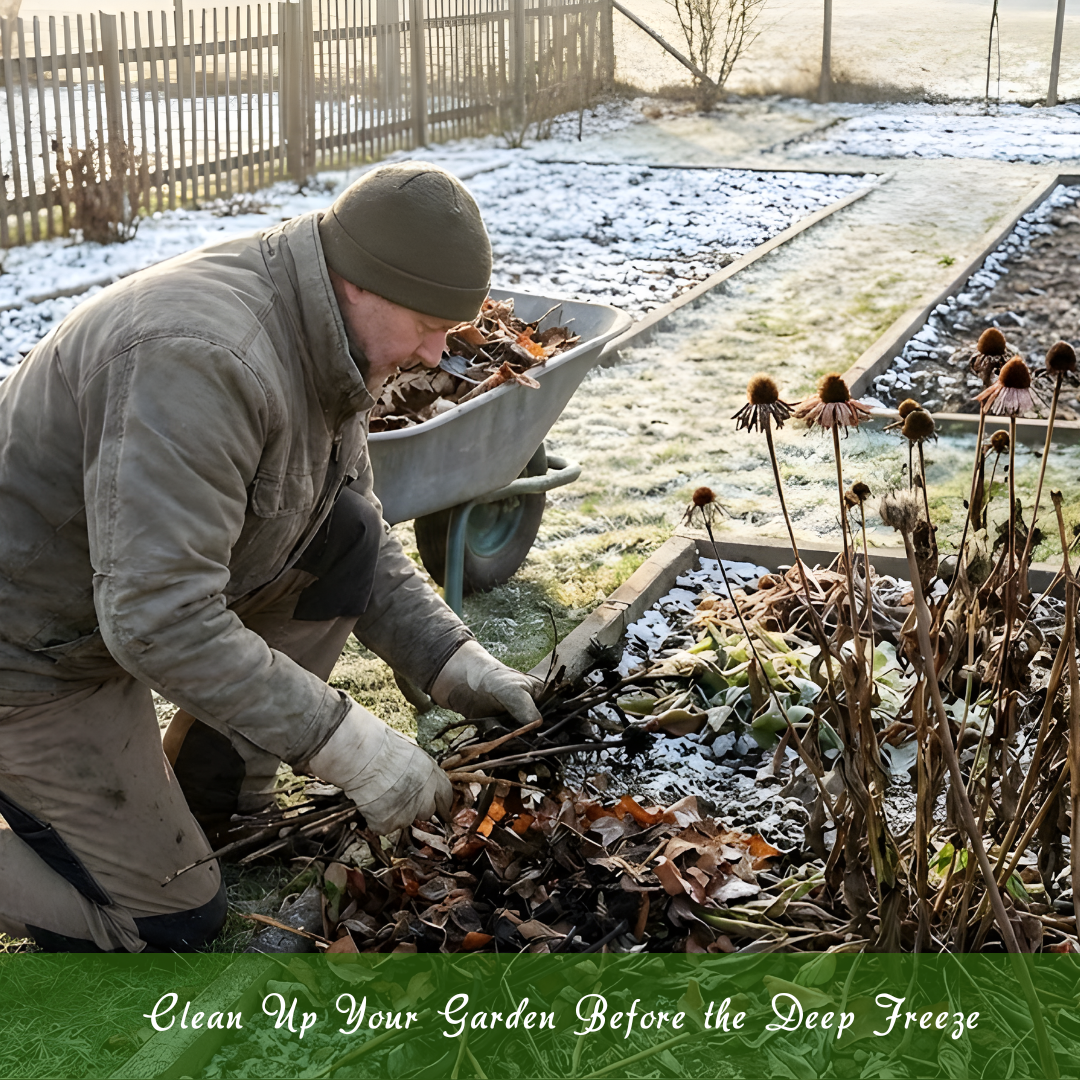 Clean Up Your Garden Before The Deep Freeze