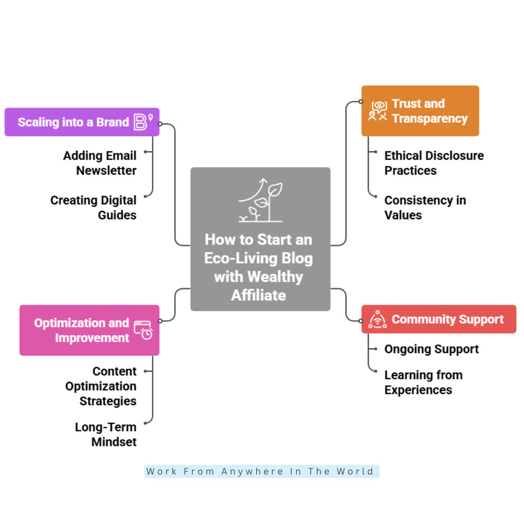 How To Start An Eco-Living Blog With Wealthy Affiliate - Steps 9-12