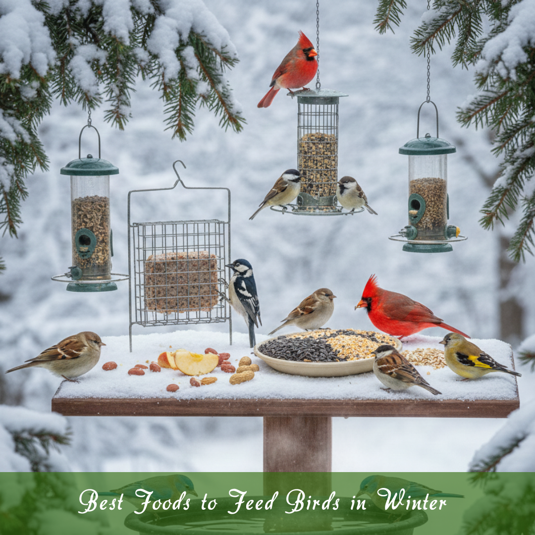Best Foods To Feed Birds In Winter